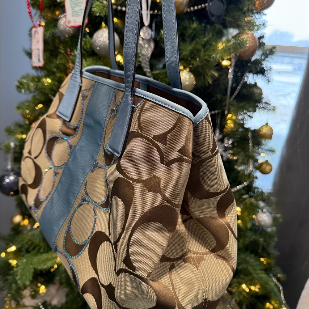The Carryall F13533 No.j0969 Signature Stripe Kisslock shoulder bag - Picture 5 of 15